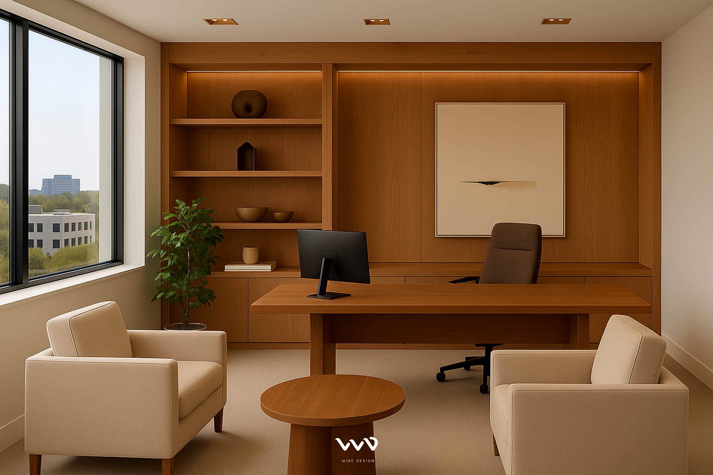 主管辦公室設計：平衡權威與親和的4種空間語言，打造領導空間