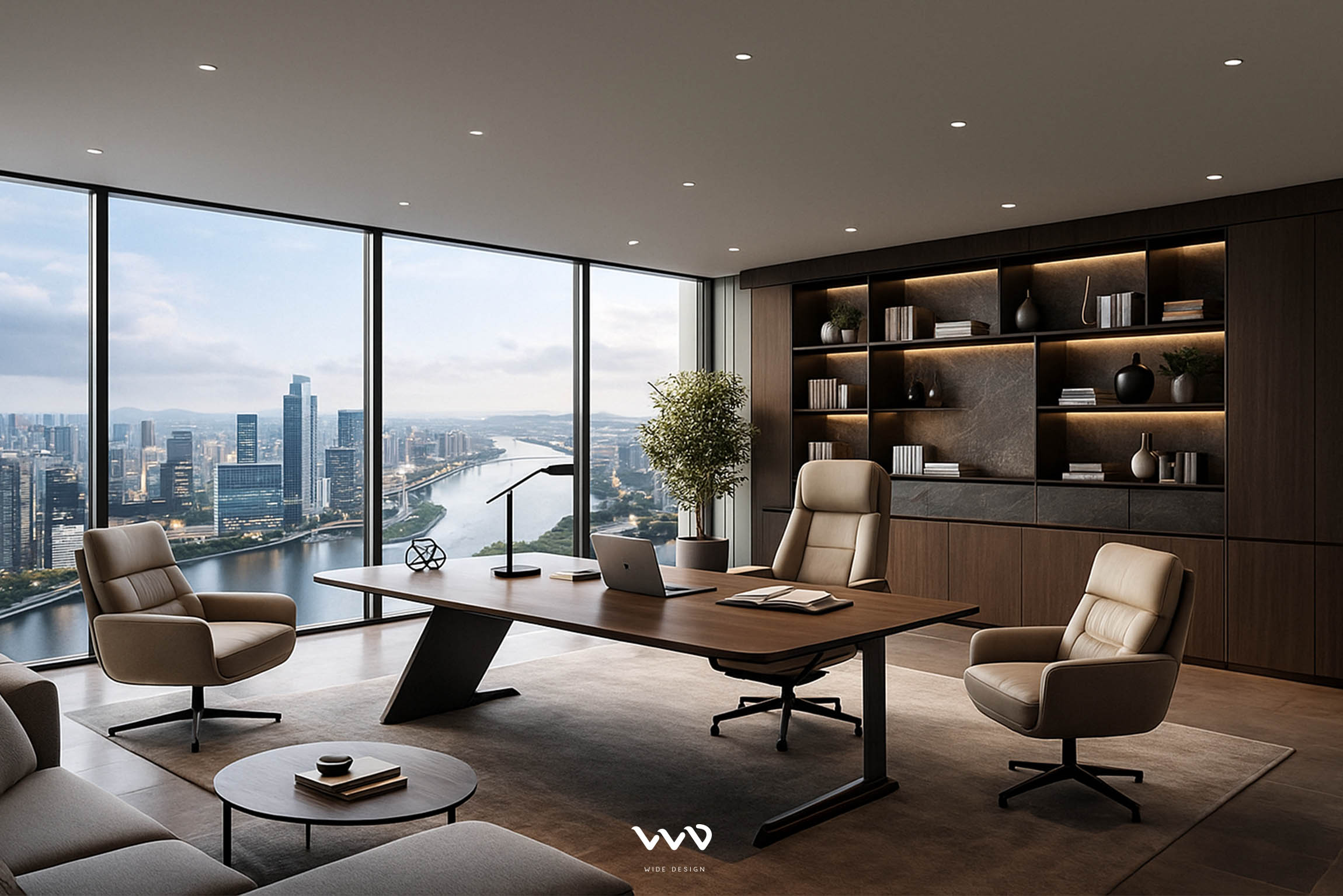 主管辦公室設計：平衡權威與親和的4種空間語言，打造領導空間